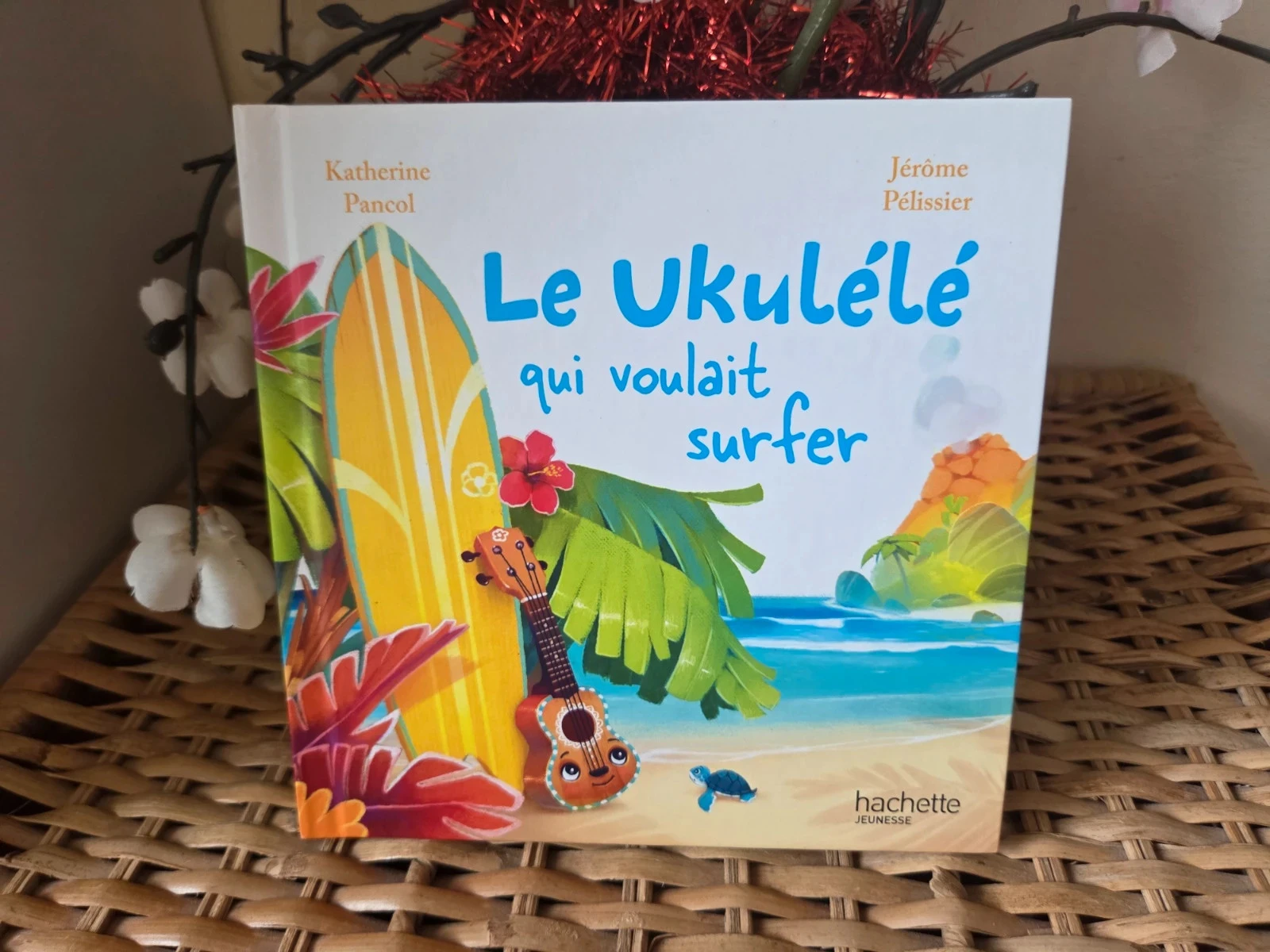 💜Le ukulélé qui voulais surfer livre enfant